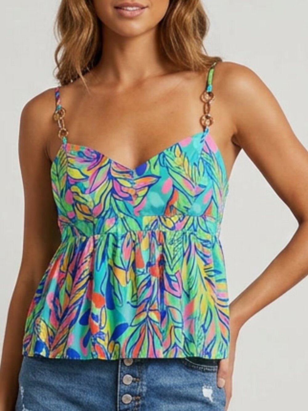 Lily Pulitzer Beach/Resortwear Top Size 4